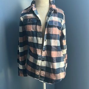 PATAGONIA LONG SLEEVE FJORD FLANNEL SHIRT - WOMENS - XS